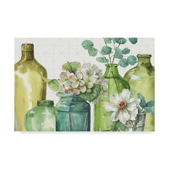 Trademark Fine Art 'Mixed Greens XLIX' Canvas Art by Lisa Audit