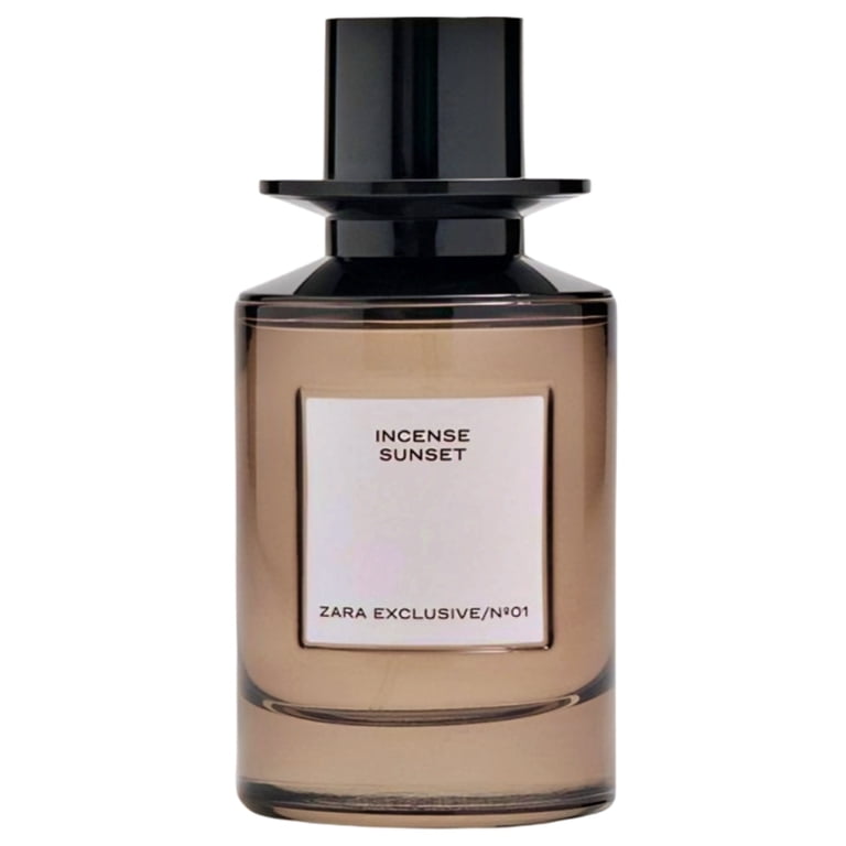 Zara Incense Sunset Cologne for Men Long Lasting Warm Smoky and