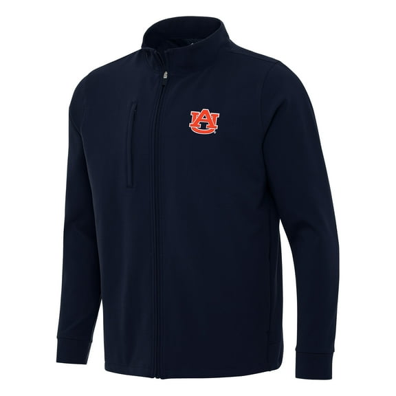 Men's Antigua Navy Auburn Tigers Regard Full-Zip Jacket