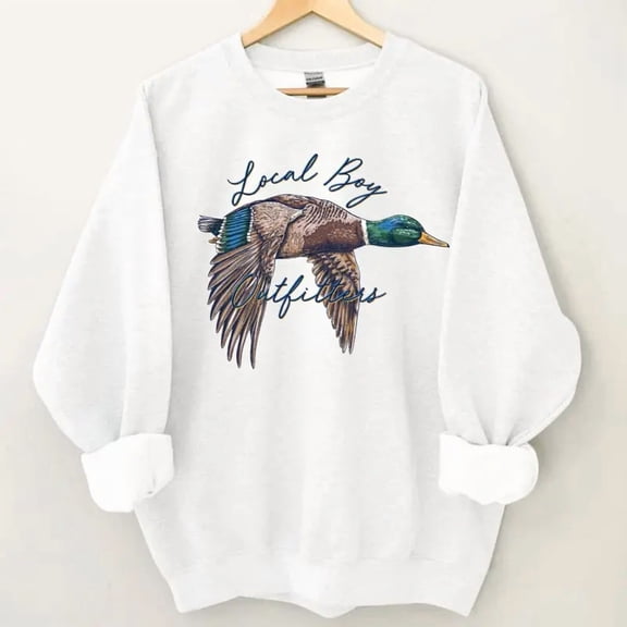 Duck Sweatshirt, Unisex Graphic Printed Sweater, For Men, For Women, Gift For Woman And Men Sweatshirt