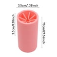 thumbnail image 3 of Handmade Crochet Yarn Fluffer tool, Pink Plush Fiber Comb for Knitting, Efficient Brushing tool for Blankets, Amigurumi, and Chenille Yarn Projects, 3 of 6