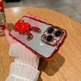 thumbnail image 2 of GFDYREE Wahhle Designed for iPhone 12 Pro Max Glitter Case, Luxury Plating Cute Bling Rabbit Kickstand Phone Cover for Women Girls with Camera Protector, 2 of 7