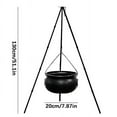 thumbnail image 4 of Halloween Decorations Outdoor, Halloween Decorations Outdoor - Large Cauldron Halloween Decor on Tripod with Timer Lights - Plastic Cauldron Witch Halloween Decorations for Porch Yard, 4 of 8