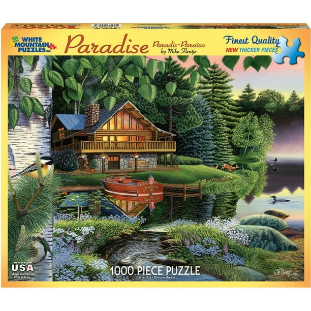 Paradise - 1000 Piece Jigsaw Puzzle, Paradise is a 1000 piece jigsaw ...
