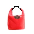 thumbnail image 2 of Fiudx Ofertas flash Artículos en oferta Tote Bolsa con aislamiento portátil Bolsa de almacenamiento de alimentos más fresca Rojo, 2 of 7