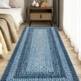 thumbnail image 3 of Tzou Modern Braid Print Washable Runner Rug 2x6ft with Anti-Slip Back for Living Room Entryway Bedroom, 3 of 7