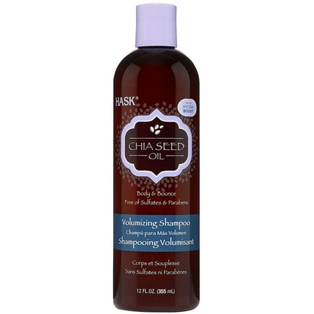 2 Pack - Hask Volumizing Shampoo, Chia Seed Oil 12 (Best Cheap Volumizing Shampoo)