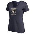 thumbnail image 2 of Women's Navy Philadelphia Union League Trend V-Neck T-Shirt, 2 of 3