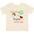 thumbnail image 3 of Inktastic Someone in Virginia Loves Me Boys or Girls Baby T-Shirt, 3 of 5
