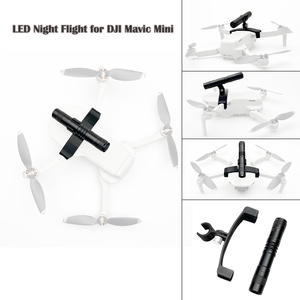 1Pc LED Night Flight Light Lamp Height Searchlight For DJI Mavic Mini Drone 