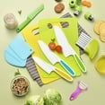 thumbnail image 3 of New Kids Cooking Cutter Set Kids Knife Toddler Cutter Plastic Cake Fruit Knives Children DIY Peeler Tools Kitchen Accessories, 3 of 9