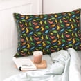 thumbnail image 4 of Sikiie Cartoon Dino Pillow Covers, Throw Pillow Case Cushion Covers,Cushion for Bedroom,Couch,Home-16"x24", 4 of 6