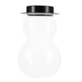 thumbnail image 4 of Mobutofu 1Pack Holiday Cookie Jar Plastic Snowman Shape for Households Restaurant Use, 4 of 7