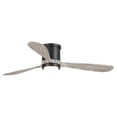 thumbnail image 5 of Parrot Uncle 52" Modern Wood 3-Blade Flush Mount Ceiling Fan with Light and Remote, 5 of 5