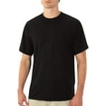 thumbnail image 2 of Fruit of the Loom Mens 5 oz. Heavy Cotton HD Pocket T-Shirt (3931P) -Black -XL, 2 of 3