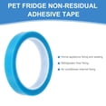 thumbnail image 3 of Uxcell 15mm x 50m Refrigerator Tape, PET Packing Tape Fixing Tape for Refrigerator, PET Fridge Non-Residual Adhesive Tape Sky Blue, 3 of 6