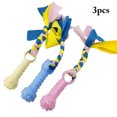 thumbnail image 2 of Pet Chew Toys Interactive 3PCS Convex Dog Ropes Toys Dog Bite Toys, 2 of 10