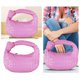 thumbnail image 3 of Bolso Hombro Anudado para Mujer Elegante Bolso Con Asa Superior Bolso Elegante para Niña (rosa Roja), 3 of 9