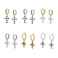 thumbnail image 3 of Jumpingount 2 uds pendientes de aro Ins pendientes de Metal hipoalergénico Vintage ocio Casual joyería encontrar fiestas de viaje diario Ropa, zapatos y accesorios Miscelánea dorado Jumpingount AP016560-05, 3 of 6