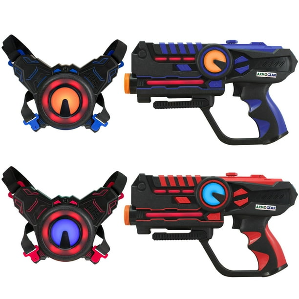 laser guns with vests