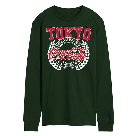 Coca-Cola - EST 1886 - Have A Coke & A Smile - Tokyo - Men's Long Sleeve T-Shirt