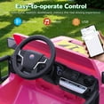 thumbnail image 5 of Hisoft 12V Ride on Jeep Car with Parent Remote and Music, 5 of 9