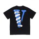 thumbnail image 1 of Big V Python Print Camiseta de manga corta casual de moda para hombres para adolescentes y niños, Black-L brillar vestir, 1 of 5