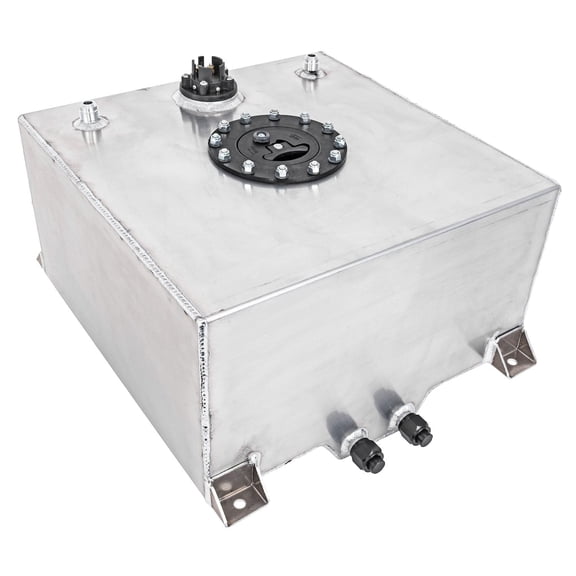 JEGS 15385 Fuel Cell w/ Sending Unit 10-Gallon Capacity 17 in. L x 17 in. W x 9