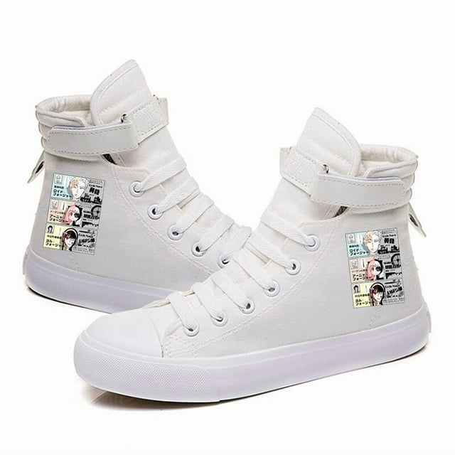 Anime shoes, spy play, student high-top canvas shoes
