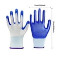 TWCTUWEN 2024 Gloves Extra Large Protective Gloves Wear Oil And Alkali