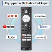Replacement Remote Control for Hisense Smart Google TV，for Hisense 4K UHD ULED Google TVs-No Voice
