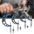 thumbnail image 1 of AMONIDA Imperial Micrometer, Thickened Wear-Resistant Outside Diameter Micrometer, Woodworking For Mechanist Caliper Tool, 1 of 8