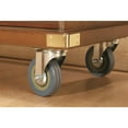 thumbnail image 3 of CASTLECREEK Rolling Storage Cabinet Oak, 3 of 6