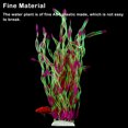 thumbnail image 3 of Methold ABS Fishtank Planta de agua artificial Vivid Realista Simulación Paisajismo Plantas Hierbas Ornamento Accesorios decoración del acuario Verde púrpura, 3 of 6