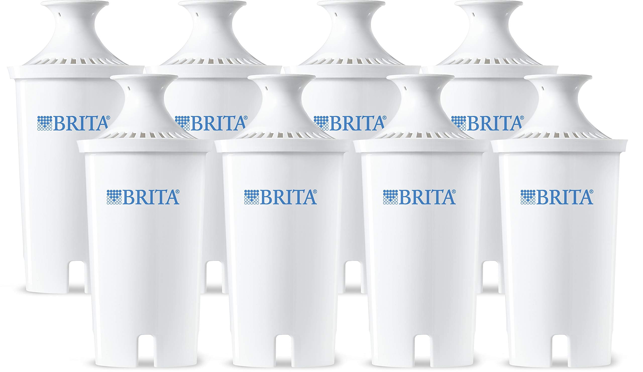 Photo 1 of **NEW**Brita Standard Water Filter, Standard Replacement Filters for Pitchers and Dispensers, BPA Free - 8 Count