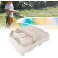 thumbnail image 4 of ZOUSSIQI Plateau de Table pour Spa, Plateau de Table Réglable Antidérapant avec Trous de Drainage, Compagnon pour Piscine (beige) CA919-36886, 4 of 9