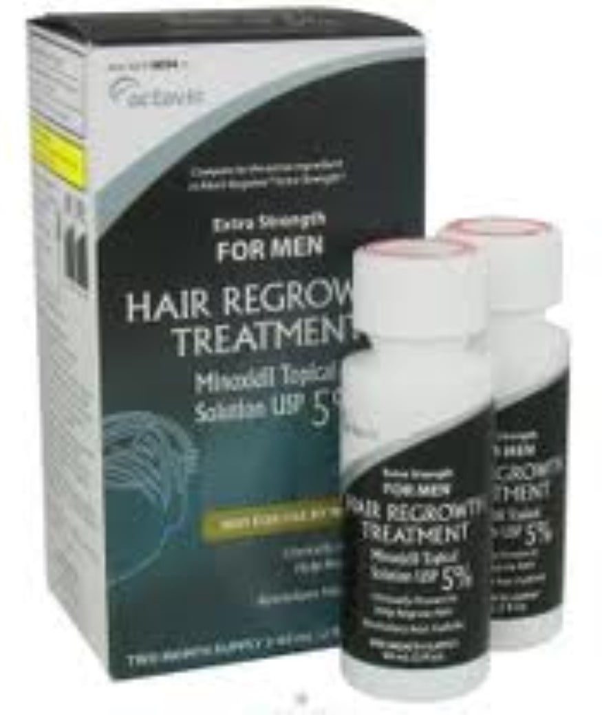 Minoxidil Men's Regular Strength Hair Regrowth Treatment 5% Solution ...