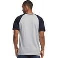 thumbnail image 4 of 3 Packs of TheLovely Men & Women Short Sleeve Baseball Raglan Tee Shirt Top, 4 of 4