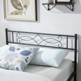 thumbnail image 6 of VECELO 3-piece Bedroom Set, Twin Size Metal Bed Frame and Nightstands, 6 of 8