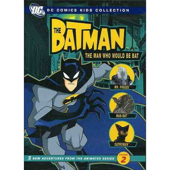The Batman: The Man Who Would Be Bat: Season 1 Volume 2 (DVD), Warner Home Video, Animation