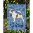 thumbnail image 3 of Carolines Treasures CK6134GF Jack Russell Terrier Welcome Flag Garden Size Small multicolor, 3 of 3