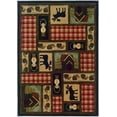 thumbnail image 2 of Oriental Weavers Hudson Area Rug 1067A Brown Lodge Novelty 7' 8" x 10' 10" Rectangle, 2 of 3