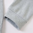 thumbnail image 6 of Ceisia Men Full Zip Hooded Tracksuit Color Stitching Long Sleeve Hoodie And Slim Jogger Pants Sport Suit Gray M Gift, 6 of 9