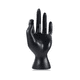 thumbnail image 1 of Mano Exhibidor De Anillos Soporte Para Joyería Joyas Maniqui Malubero Negro, 1 of 5