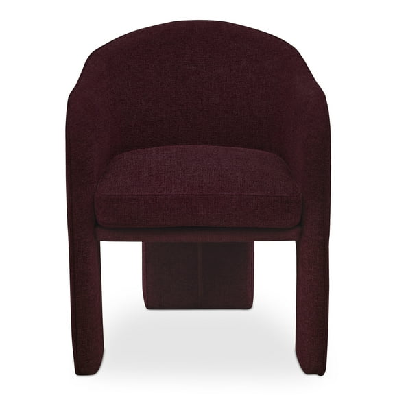 Moe's Home Collection CLARA Fabric Dining Chair Purple Color