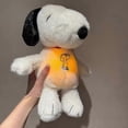 thumbnail image 1 of New Modes Baby Breathing Soothing Snoopy Dog Sleeping Companion Music and Light Plush Doll Toy best Christmas gift, 1 of 5