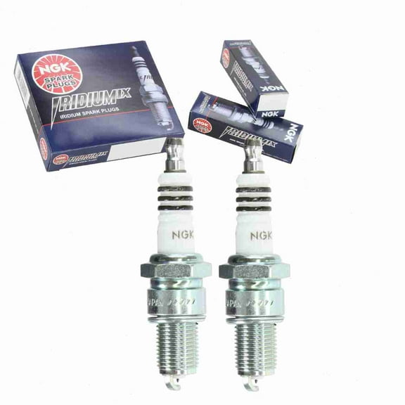 2 pc NGK 6853 Iridium IX Spark Plugs for 90793-20026 937 BY480-BPR9E MZ602088 RN57YC Ignition Wire Secondary