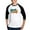 Black/White, variant on CafePress - Paws Ans Pep - Cotton Baseball Jersey, 3/4 Raglan Sleeve Shirt