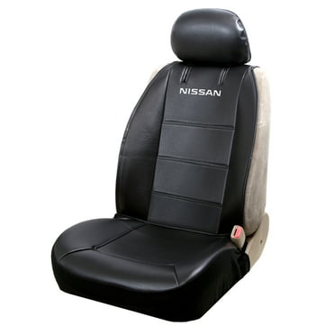 Plasticolor Nissan Black Vinyl Universal Fit Automotive Seat Cover, 1 Pack