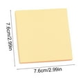 thumbnail image 3 of AuroraX Samll Sticky Notes,50 Sheets,3x3 Self-Stick Sticky Notes,Cute Sticky Notes Pastel,for Home,Notebook,Office, 3 of 5